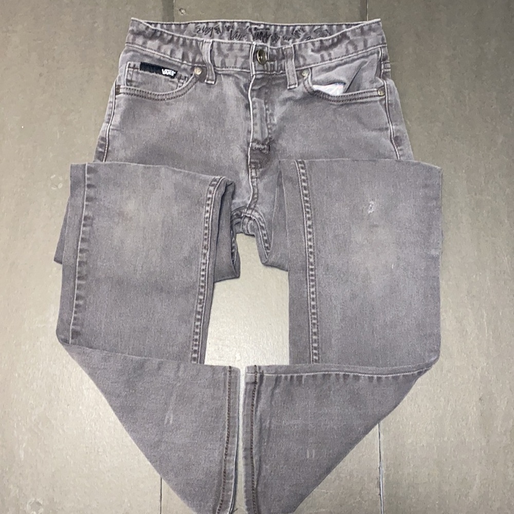 Vans Size 14 Straight Denim Gray Jeans - Picture 4 of 14
